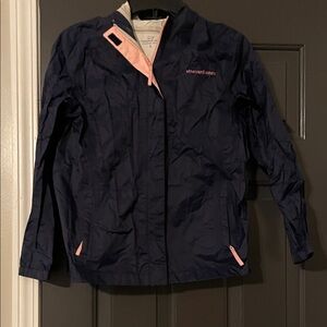 Vineyard Vines Navy and Pink Jacket